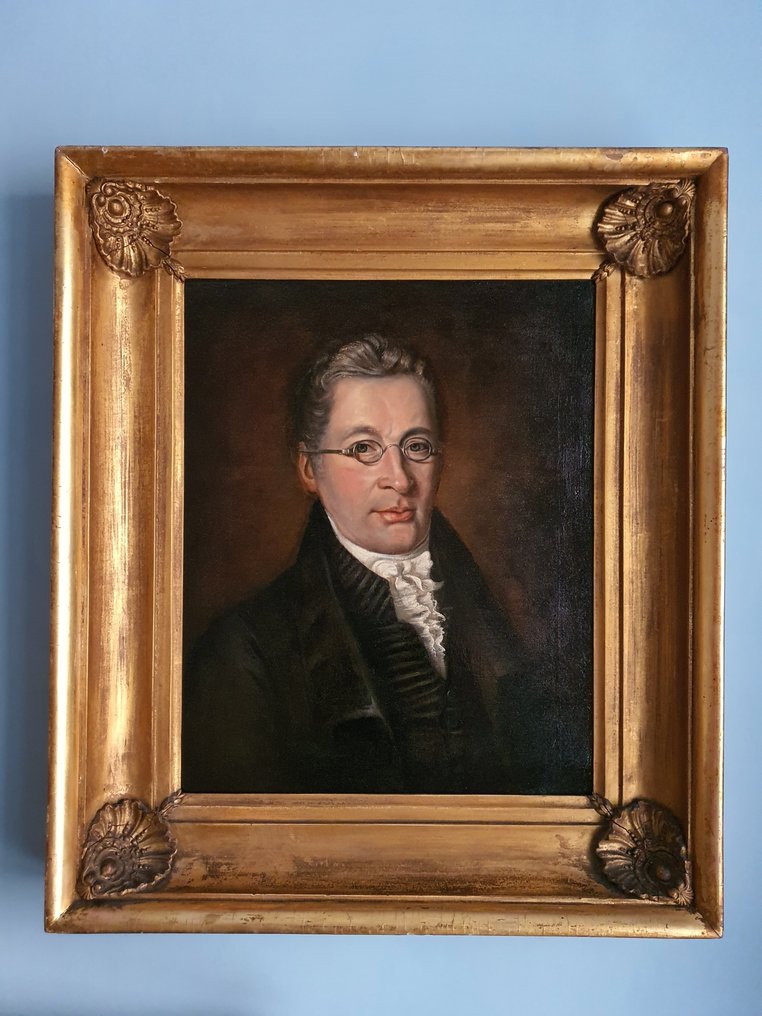 Scuola inglese (XIX) - Ritratto di Gentiluomo #1.0