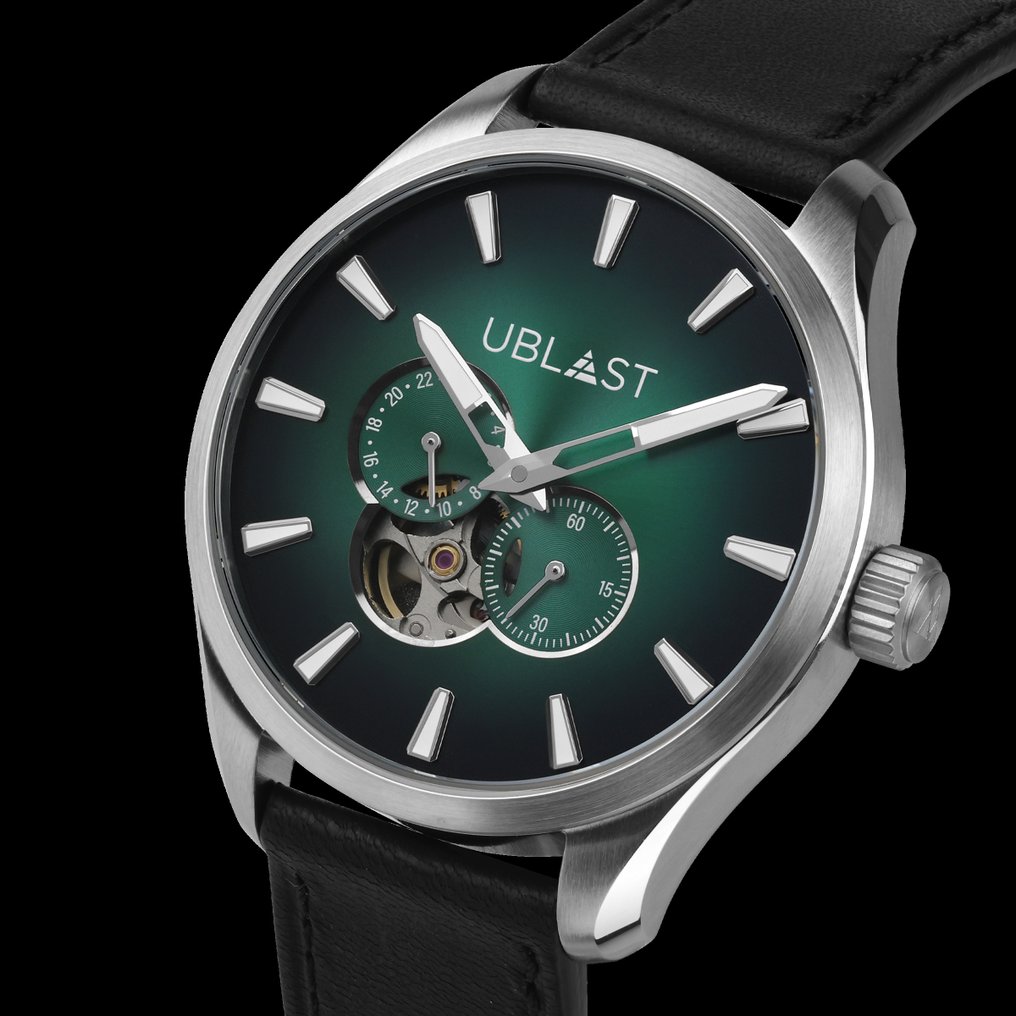 Ublast - Vision Open Heart - Sapphire Glass - No Reserve Price - REF.UBVOH42BKGN - Ltd. Edition - Men - 2025 #1.0