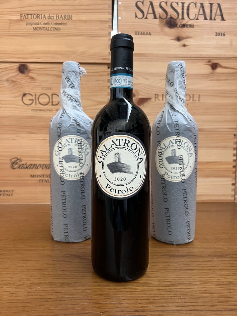 2020 Fattoria di Petrolo "Galatrona" - Tuscany IGT - 3 Bottles (0.75L) #1.0