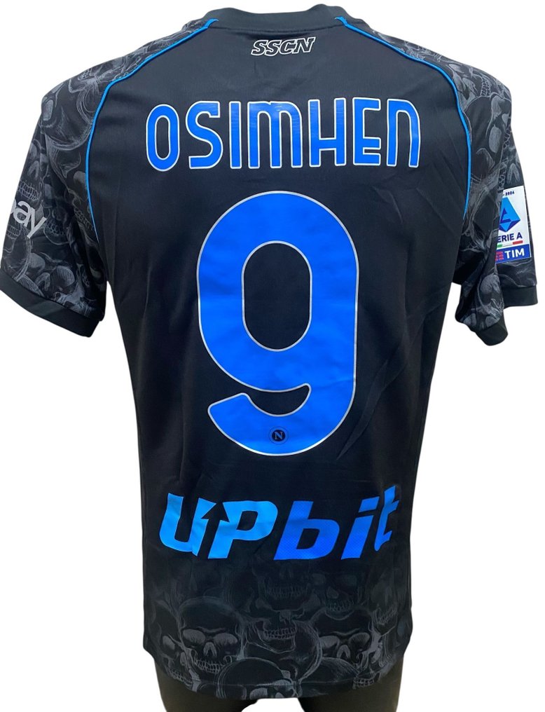 那不勒斯 - 意大利足球联盟 - Victor Osimhen IUSSED LIMITED SHIRT - 2023 - 足球衫 #1.0
