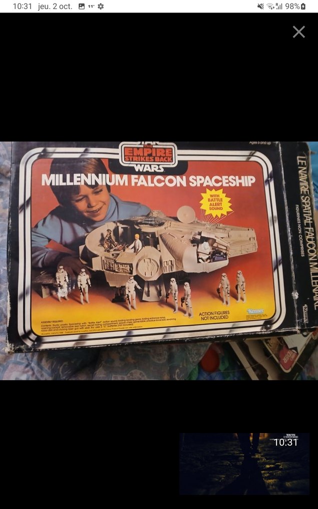Kenner  - 玩具车辆 Millennium Falcon Spaceship - 1980-1990 #1.0