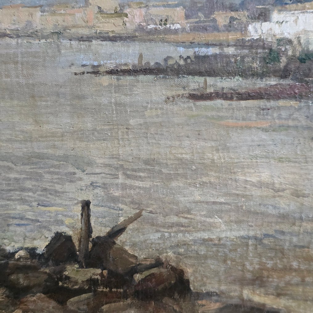 Francesco Sartorelli (1856-1939) - Marina ligure #3.2