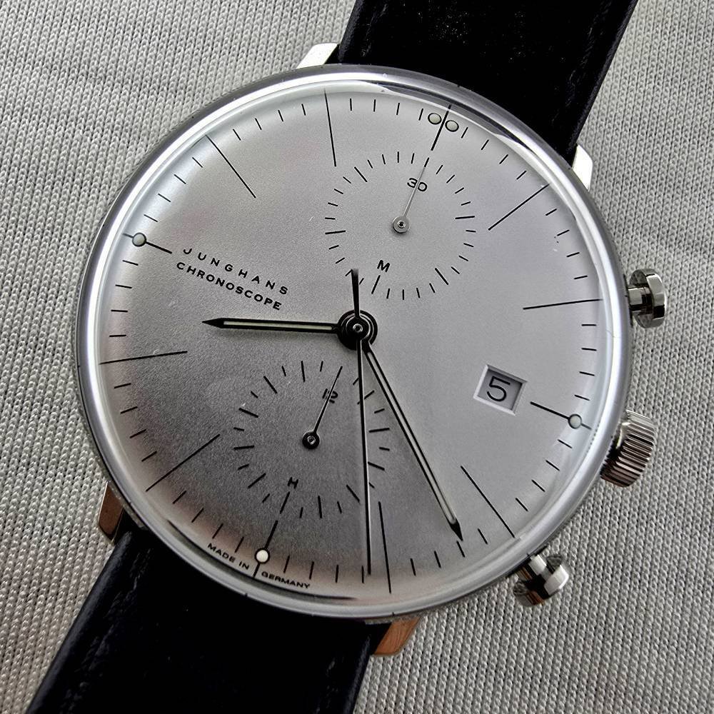 Junghans - Max-Bill Chronoscope - 027/4600.02 - 男士 - 2025 #1.0