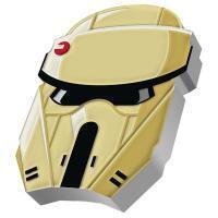 Niue. 2 Dollars 2022 Star Wars -Scarif Trooper, 1 Oz (.999) #1.0