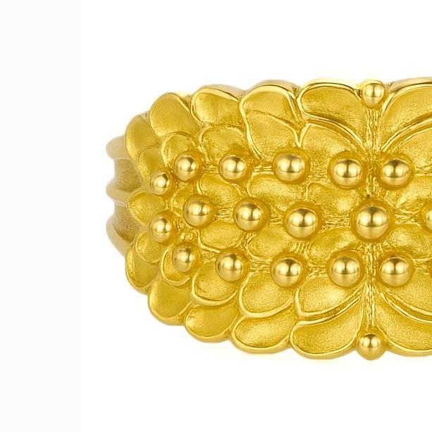 戒指 - 18K包金 黄金 #2.1