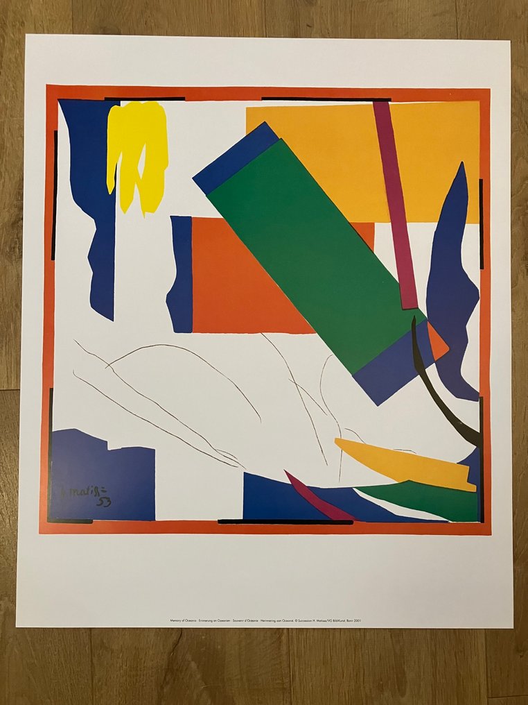 Henri Matisse - Memory of Oceania #1.0