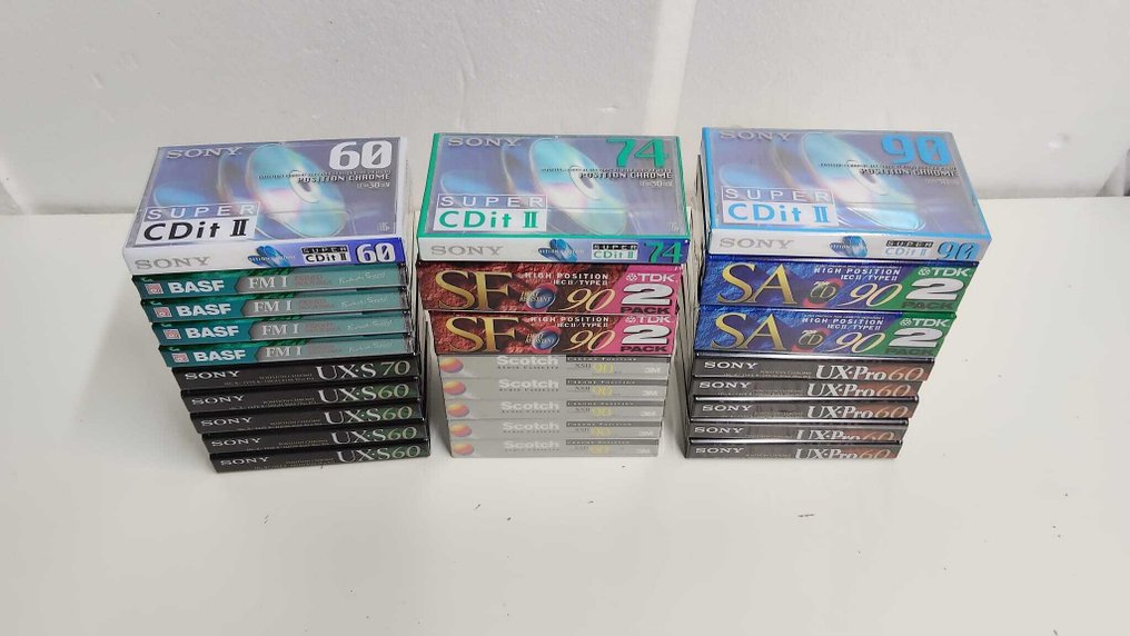 Scotch Tdk Sony Basf - Scotch Tdk Rones Maxell Philips Sony Jvc Agfa Basf Set Hi-Fi #3.2