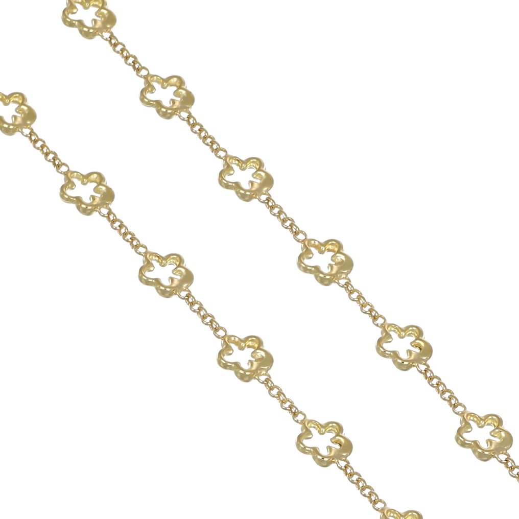 Halsketting - 18 karaat Geel goud #1.0
