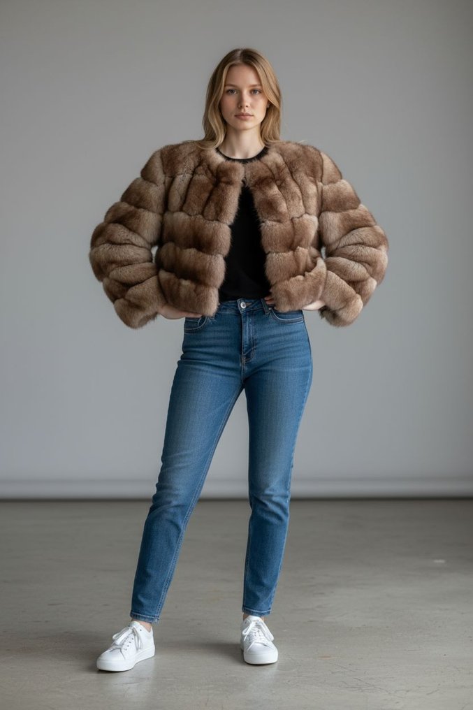 Artisan Furrier - Γούνινο παλτό - New with tags #2.1