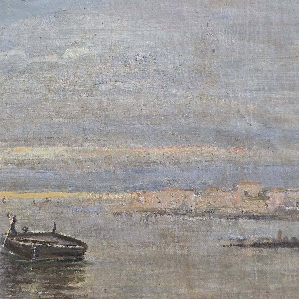 Francesco Sartorelli (1856-1939) - Marina ligure #1.0