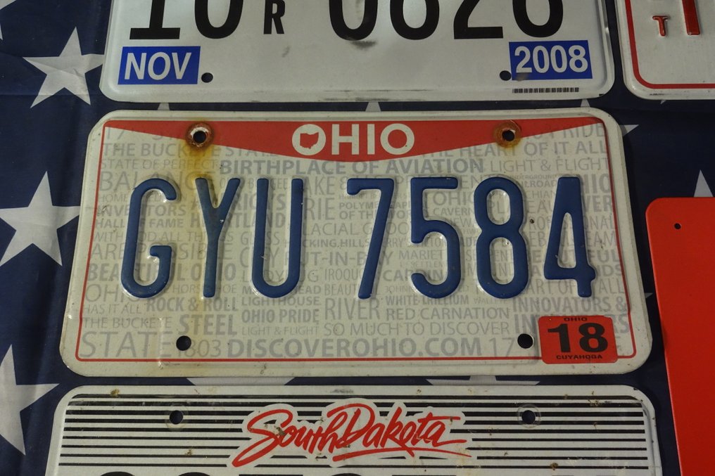 Plaque d'immatriculation (10) - USA - Amerikaanse nummerplaten #4.3