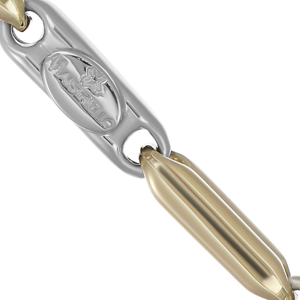 项链 - 18K包金 黄金, 白金 #1.0