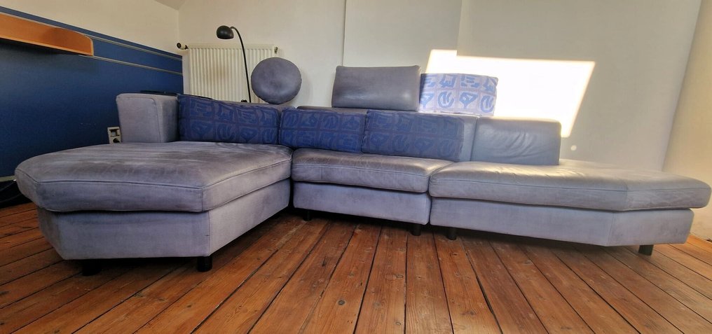 Rolf Benz - Sofa (2) - Leder - Canapé sofa + fauteuil #1.0