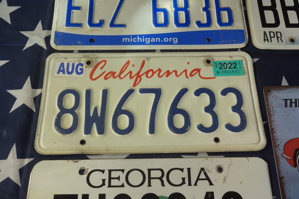 Nummerplade (10) - USA - Amerikaanse nummerplaten #4.3