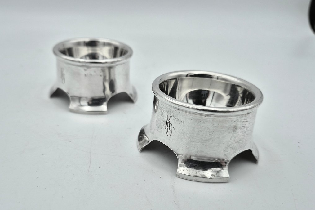 Solniță (2) - .800 argint - Art deco #3.2