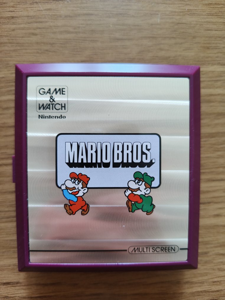 Nintendo - Game & Watch - Multi Screen - Mario Bros. (MW-56) - 掌上游戏机 - 带原装盒 #1.0