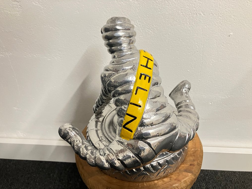 Michelin man bibendum - Statuetta - Michelin man bokspring - Alluminio #3.2