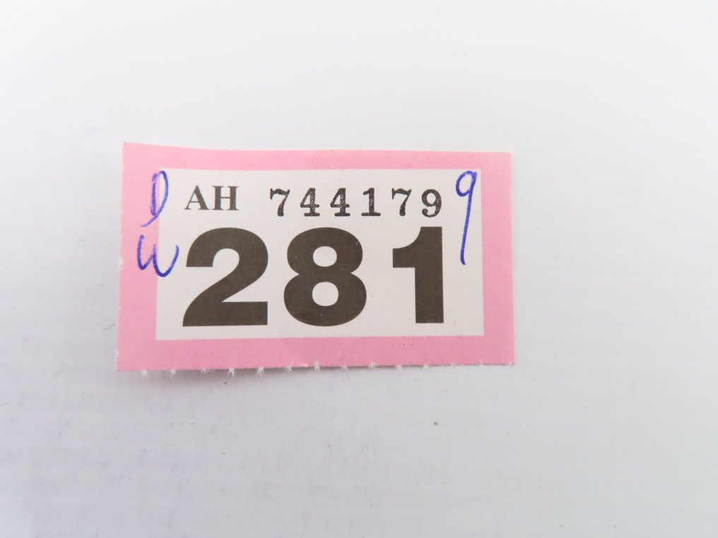 Linden 0 - Modellbahn-Personenwagen (1) - 3. Klasse Wagen Typ C4i, handgefertigtes Messingmodell. - DB #4.3