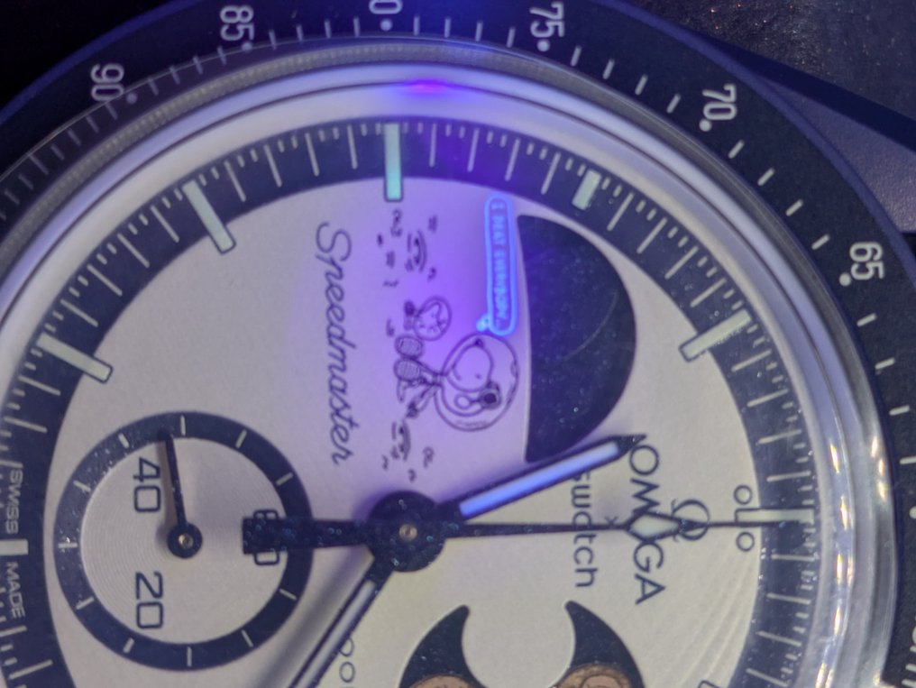 Omega - MoonSwatch Mission to Earthphase - No reserve price - Moonshine Gold cacciatore - Unisex - 2025 #3.2