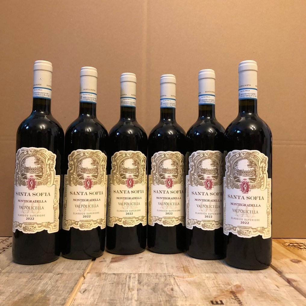 2022 Santa Sofia, Montegradella Classico - Veneto Superiore - 6 Flasker (0,75 L) #1.0