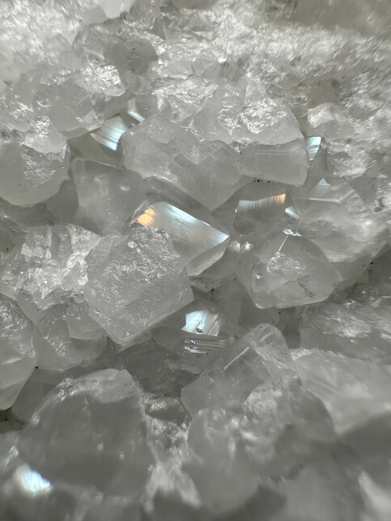 Druse of transparent crustals of DATOLITE Crystals on matrix - Height: 115 mm - Width: 110 mm- 803 g - (1) #1.0