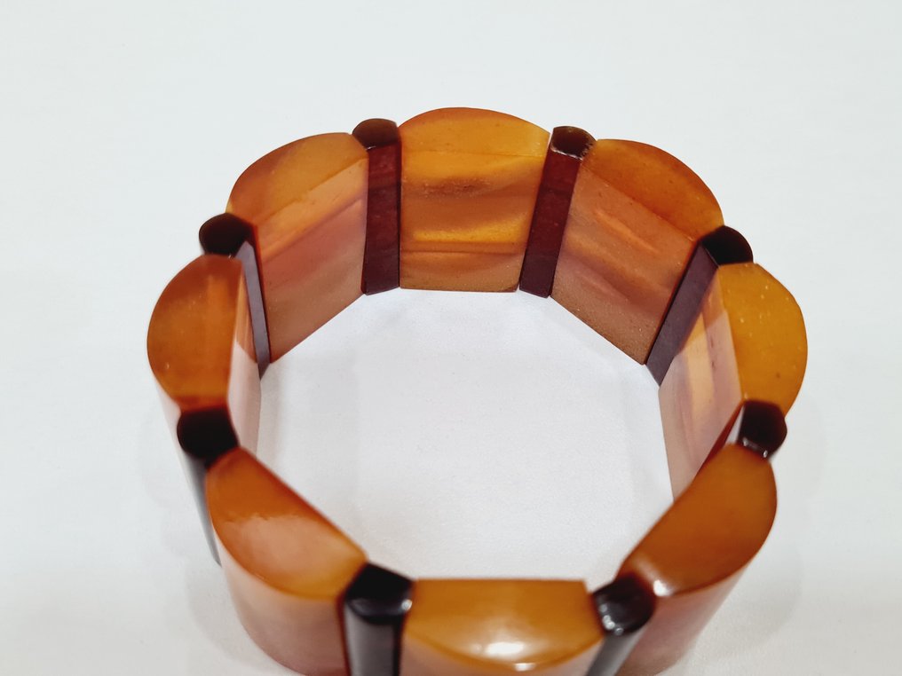 美丽的琥珀手链 - 手镯 - 琥珀手环 #1.0