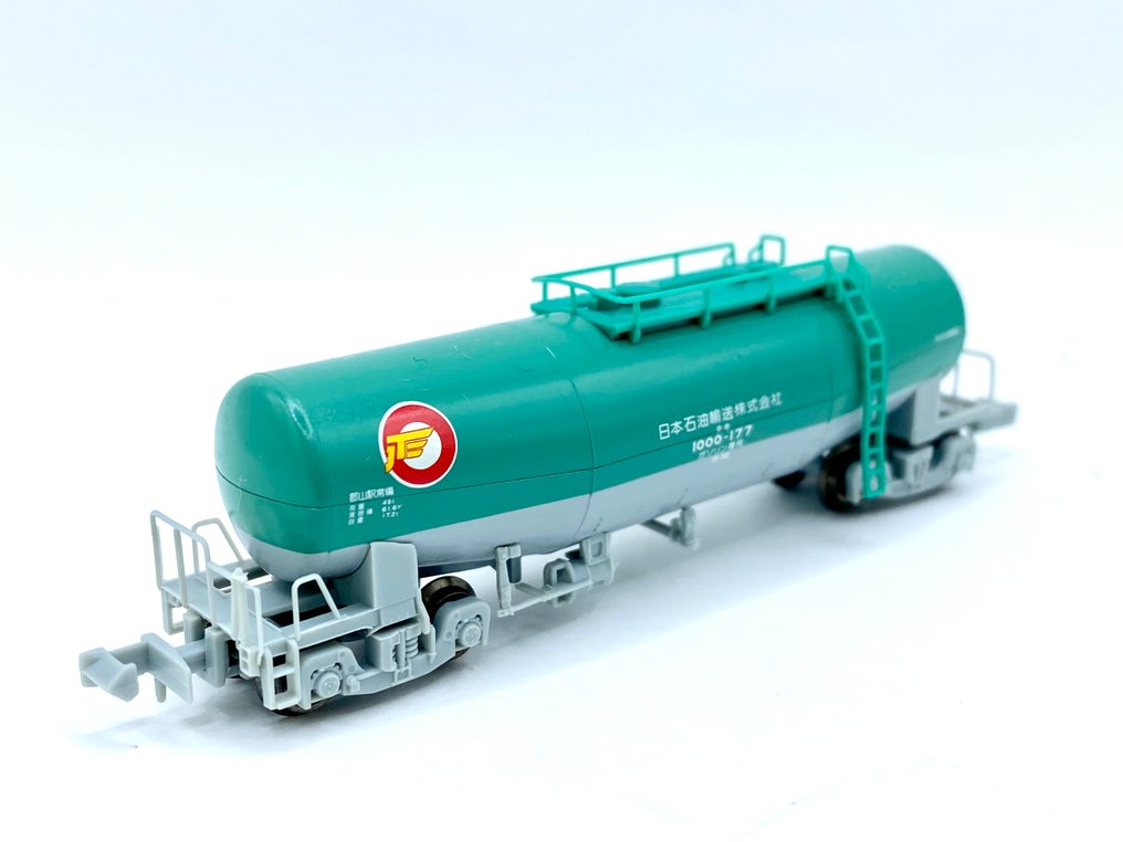 MICROACE N - A3121 - Modellino di treno (1) - Tipo di carro merci tank Taki 1000 – Verde - JR #4.3