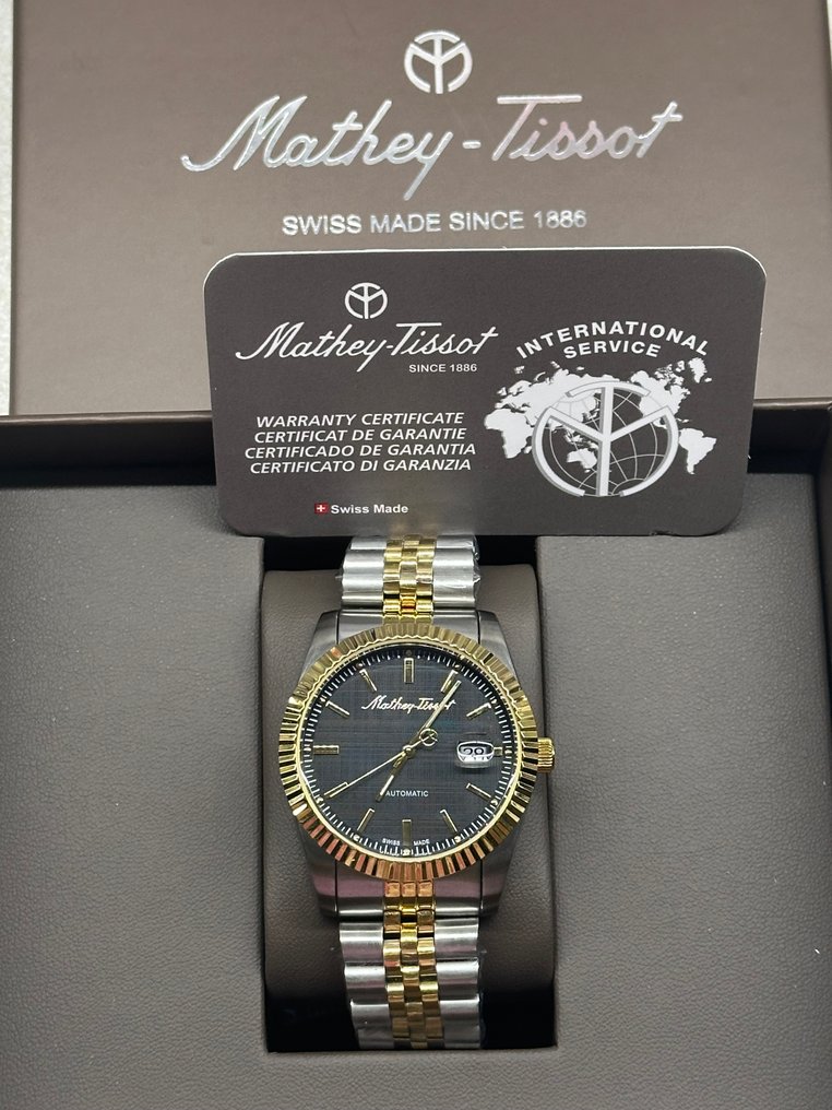 Mathey-Tissot - Unknown - Ingen mindstepris - H1810AB N - Mænd - 2020+  #1.0