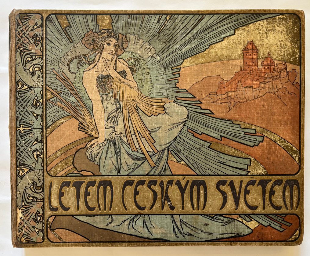Alphonse Mucha - Letem Cesky Svetem  Praga - 1898 #1.0