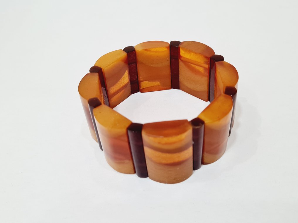 美丽的琥珀手链 - 手镯 - 琥珀手环 #2.1