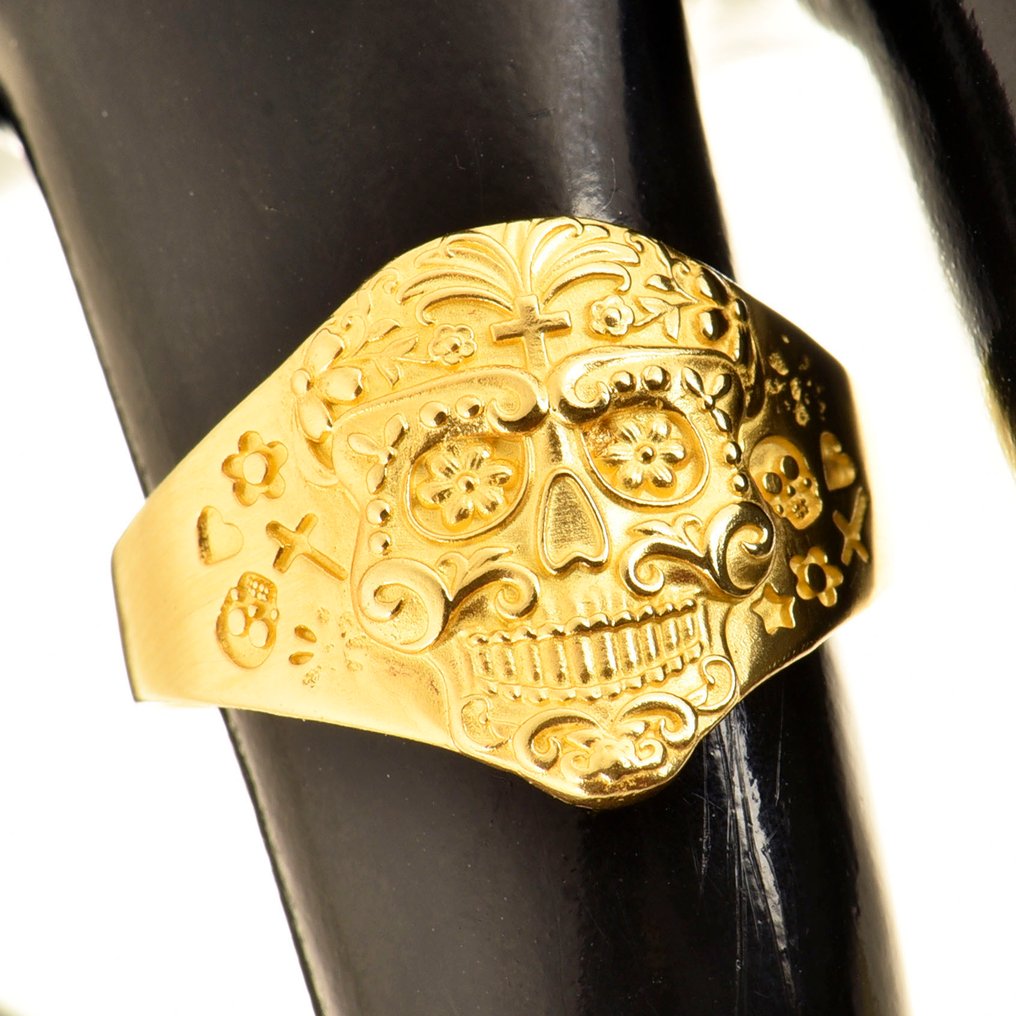 Bague - 18 carats Or jaune #1.0