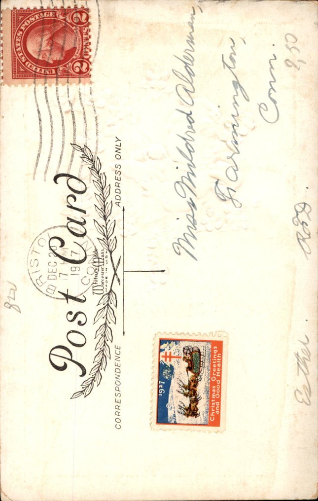 幻想, 圣诞节 - 节日 - 明信片 (119) - 1910-1930 #3.2