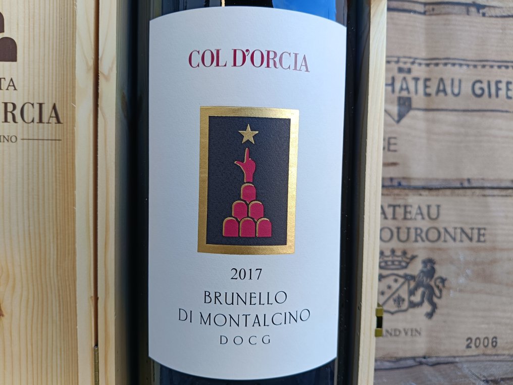 2017 Col d'Orcia - 蒙達奇諾·布魯奈羅 DOCG - 1 Double magnum(波爾多)/ Jeroboam(勃艮第) 四個標準瓶 (3L) #1.0