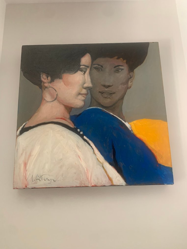 Civitarese Goffredo (1936-2016) - Lei di profilo e l'altra #2.1