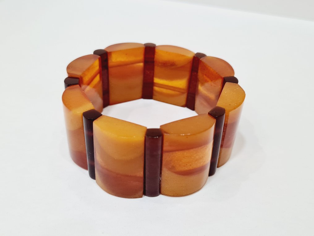 美丽的琥珀手链 - 手镯 - 琥珀手环 #4.3