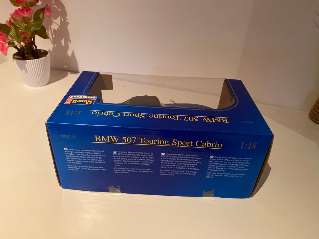 Revell 1:18 - Modelbil - BMW 507 Touring Sport Cabrio #4.3