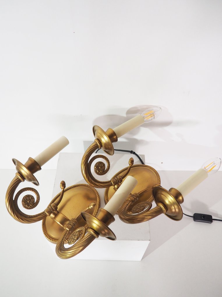 Pedro José Villalba - Φωτιστικό τοίχου (2) - Μπρούντζος #3.2