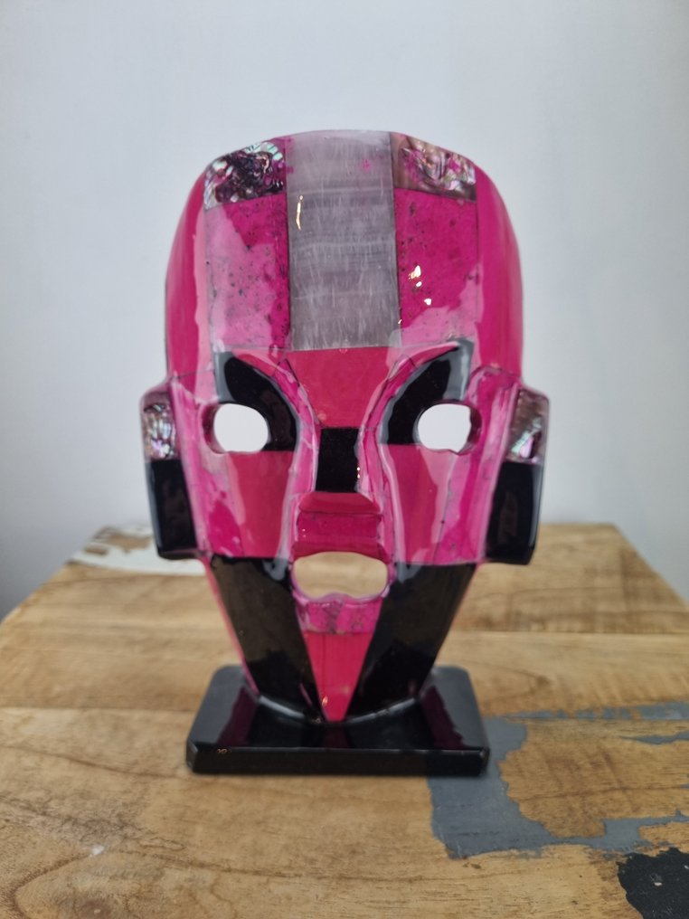 Steen - Geen minimumprijs!! Mexico Begrafenis Dodenmasker - - #1.0