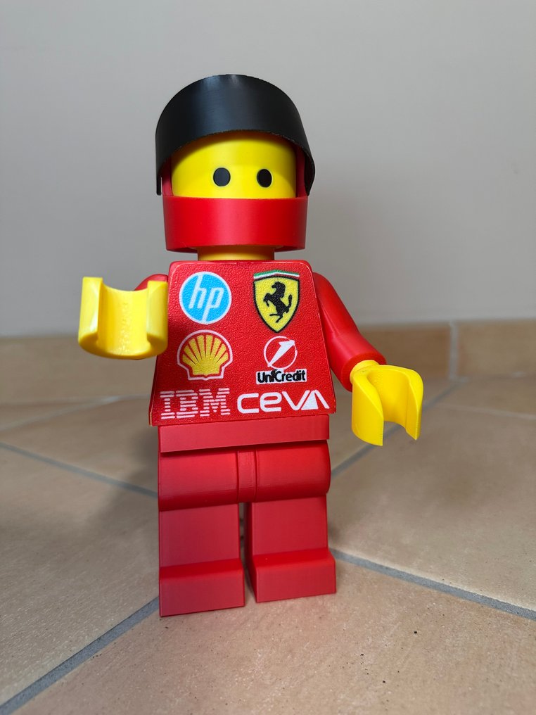 LEGO MOC (My own creation) - Ferrari Team Man #4.3