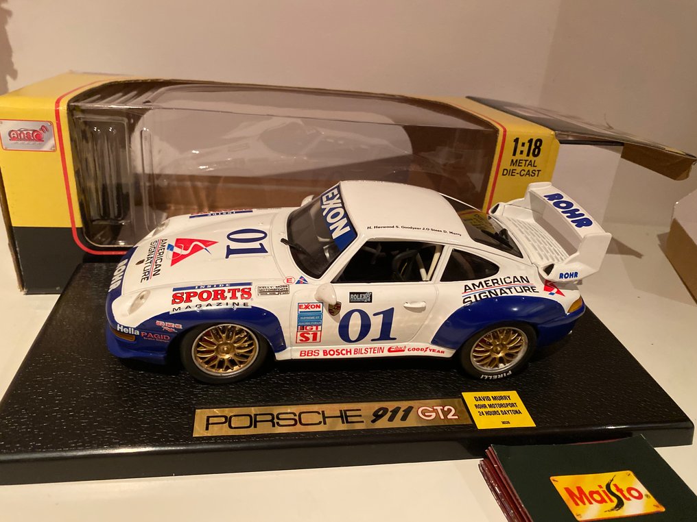 Anson 1:18 - Modellauto - Porsche 911 GT2 #2.1