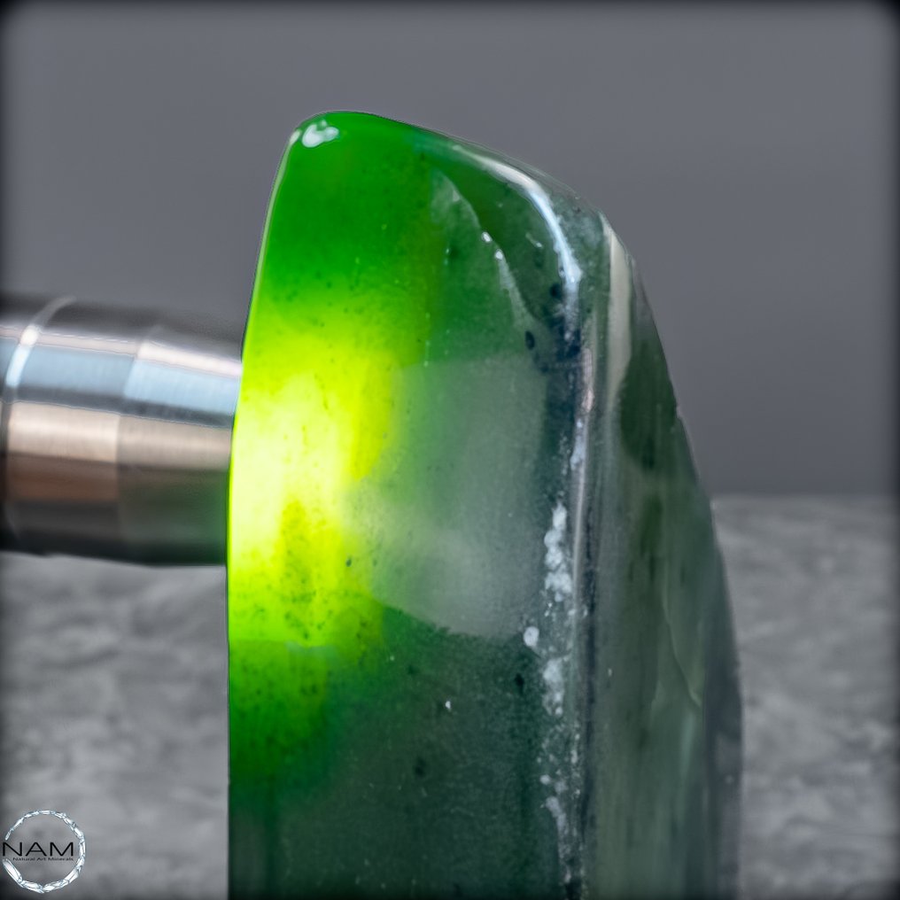 Φυσική υψηλής ποιότητας Jade-Nephrit. Ελεύθερη μορφή- 713.63 g #4.3