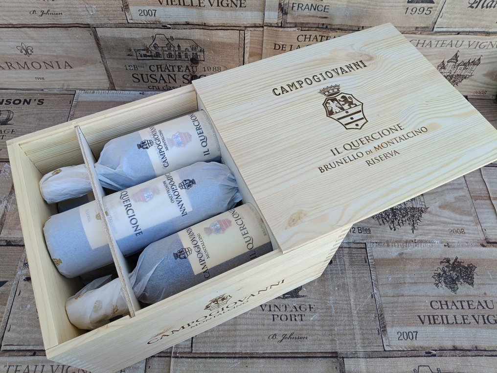 2019 Il Quercione - 蒙达奇诺·布鲁奈罗 Riserva, DOCG - 6 Bottles (0.75L) #1.0