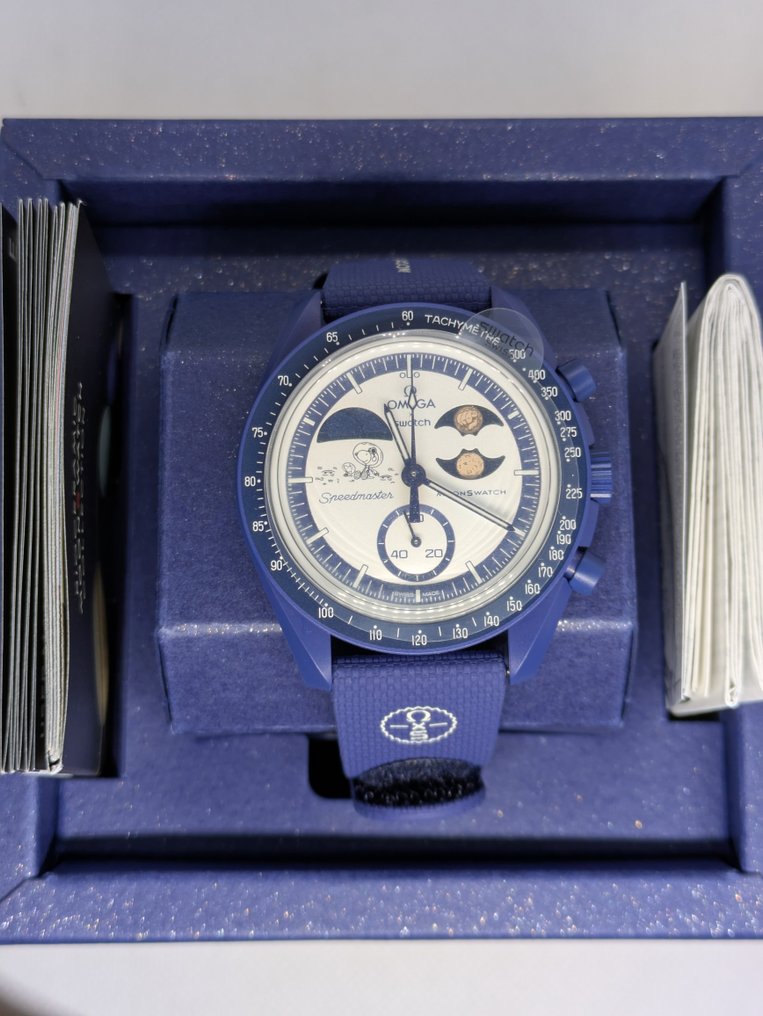 Omega - MoonSwatch Mission to Earthphase - No reserve price - Moonshine Gold cacciatore - Unisex - 2025 #2.1