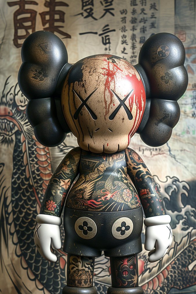 Artxlife - Japanese Tatoo Kaws Fortnite [XXL] #1.0