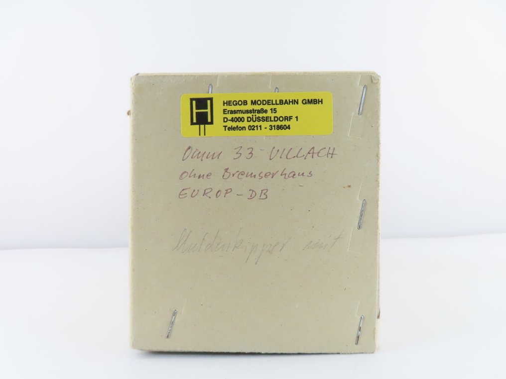 Linden 0 - Modellbahn-Personenwagen (1) - 3. Klasse Wagen Typ C4i, handgefertigtes Messingmodell. - DB #3.2