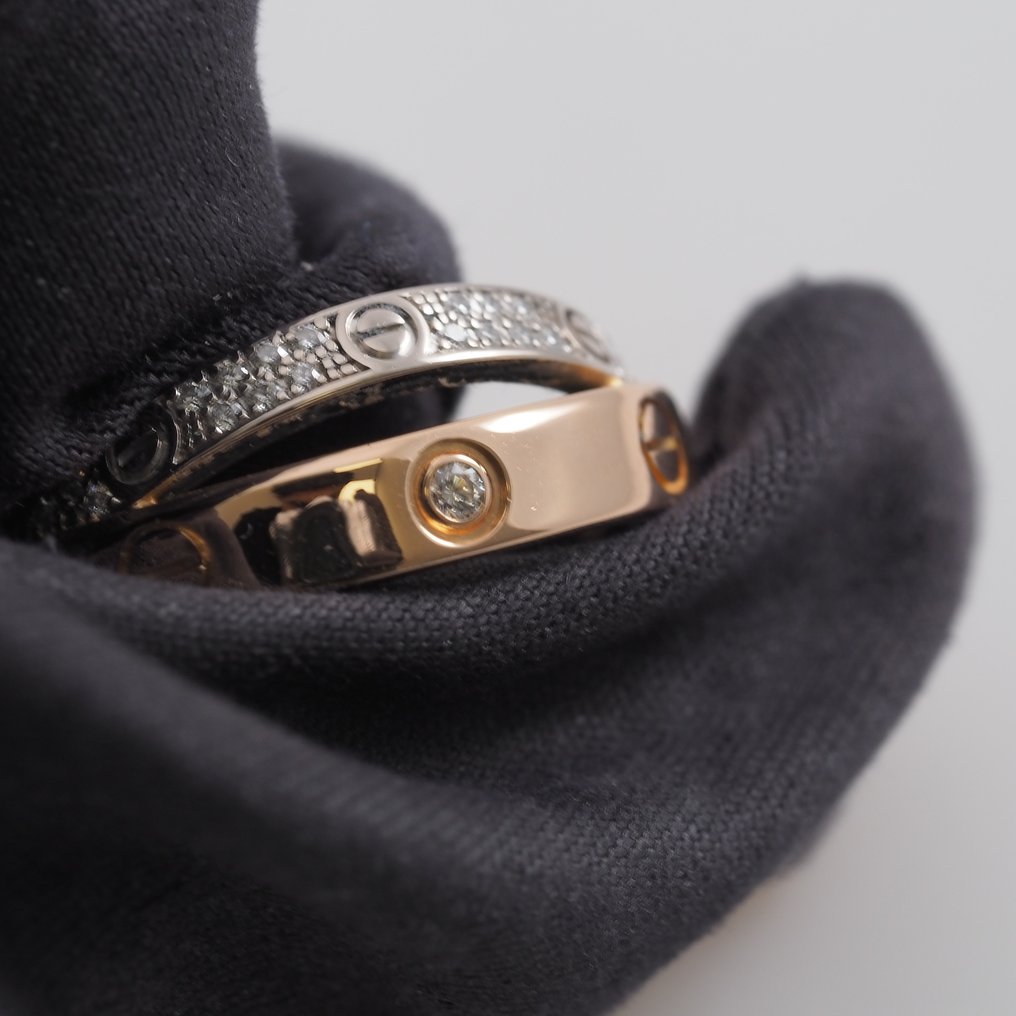 Cartier - Ring - Love - 18 kt. White gold, Yellow gold #3.2