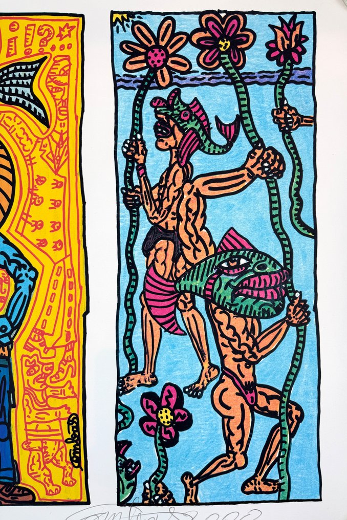 Robert Combas (1957) - Maï Aqui #3.2