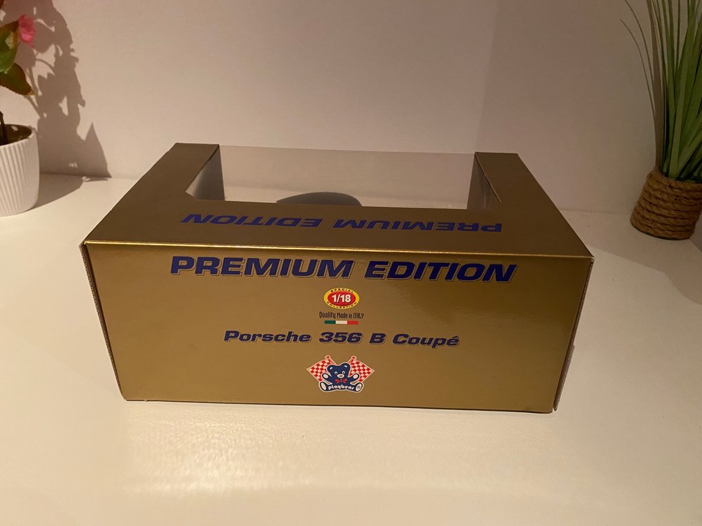 Bburago 1:18 - Modelbil - Porsche 356 B Coupé - Premium-udgave #3.2