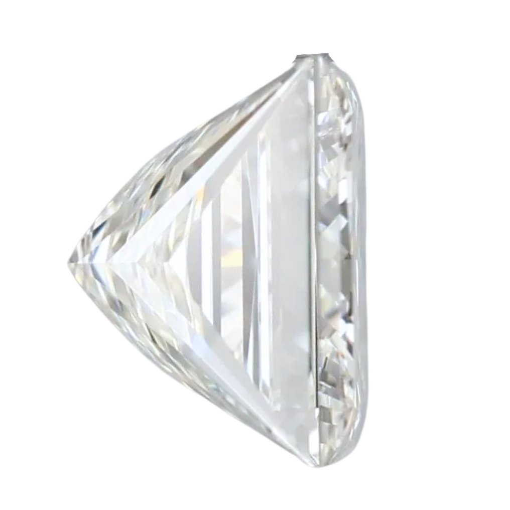 1 pcs 鑽石  (天然)  - 1.00 ct - 方形 - I(極微黃、正面看為白色) - IF - 國際寶石學院（International Gemological Institute (IGI)） - 炫目的钻石 #3.2