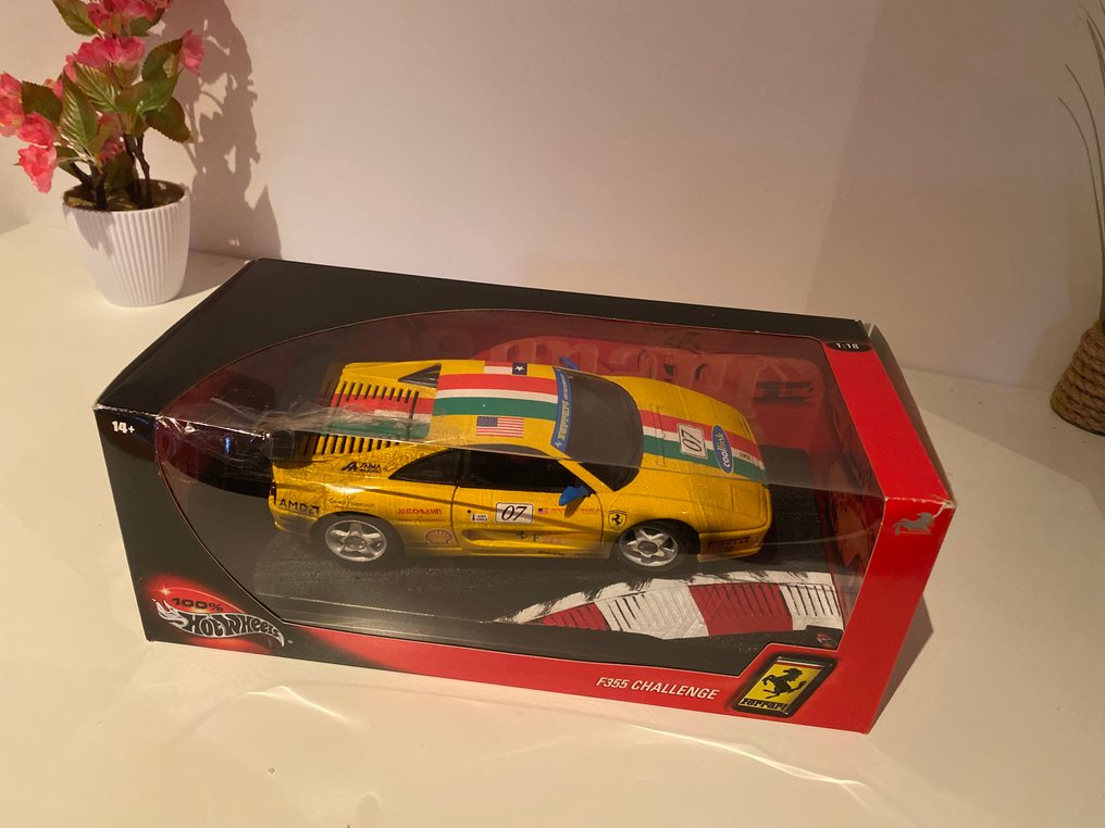 Hot Wheels 1:18 - Modellauto - Ferrari F355 Challenge #1.0